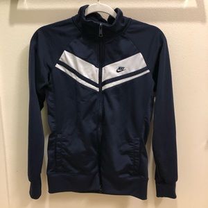 Navy Blue Nike Athletic Jacket